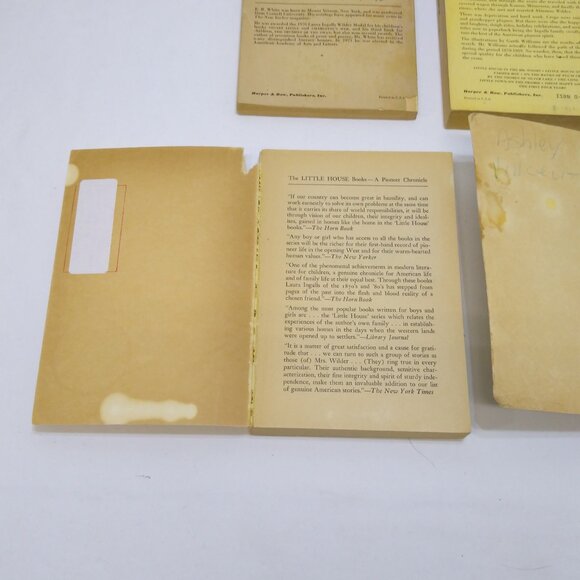 Harper Trophy Books Charlotte's Web Farmer Boy (2) On The Banks Of Plum Creek - Picture 6 of 13